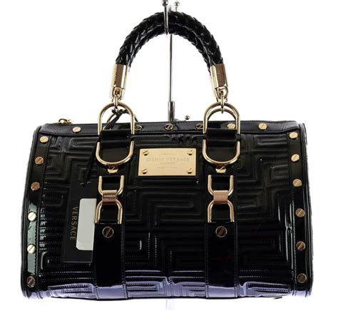 versace patent leather handbag|Versace handbags clearance.